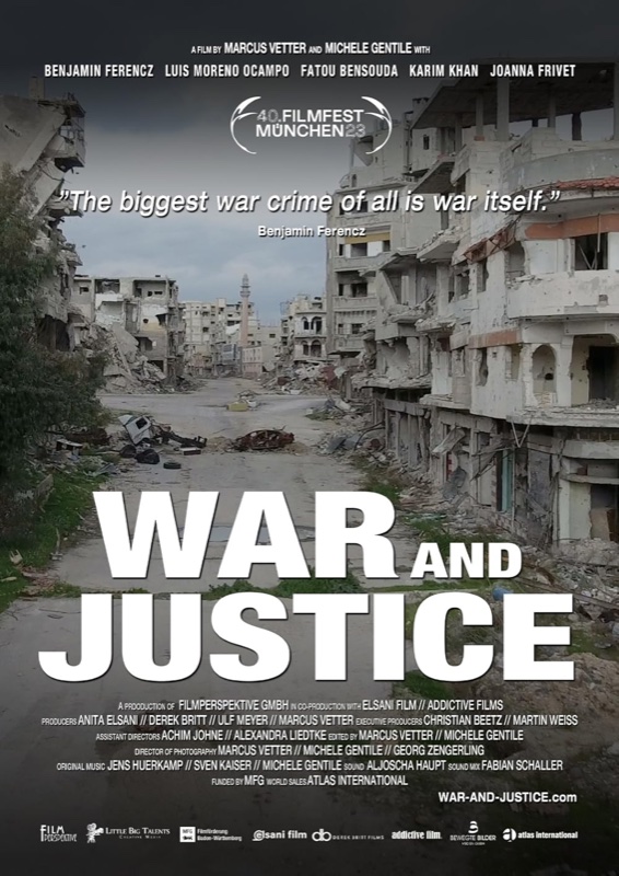 War and Justice poster artwork
