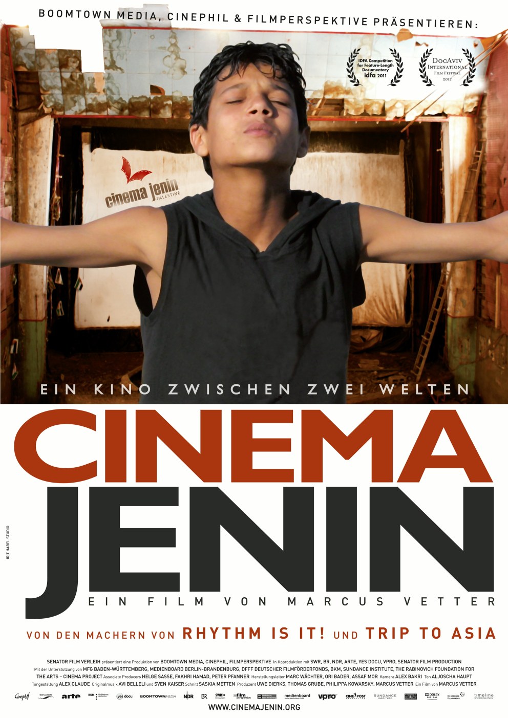 Cinema Jenin poster artwork