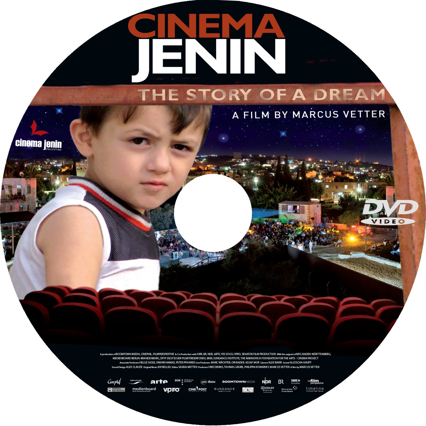Cinema Jenin — German DVD cover